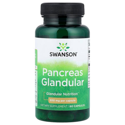<img alt="Swanson Vitamins, Pancreas Glandular, 500 mg, 60 Capsules" title="Swanson Vitamins, Pancreas Glandular, 500 mg, 60 Capsules,087614112282"