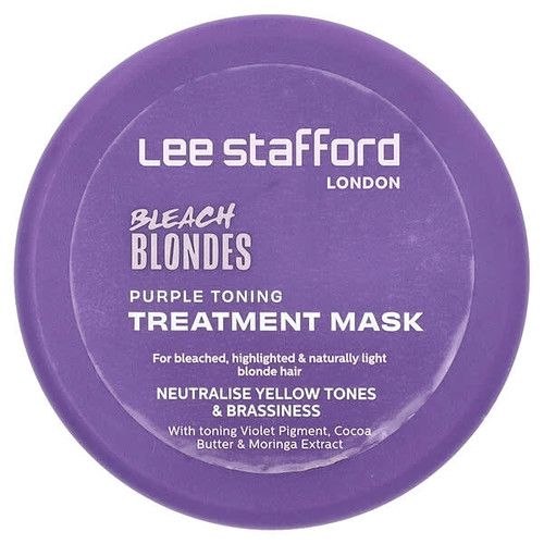 <img alt="Lee Stafford, Bleach Blondes, Purple Toning Treatment Mask, 6.7 fl oz (200 ml)" title="Lee Stafford, Bleach Blondes, Purple Toning Treatment Mask, 6.7 fl oz (200 ml),5060282705814"