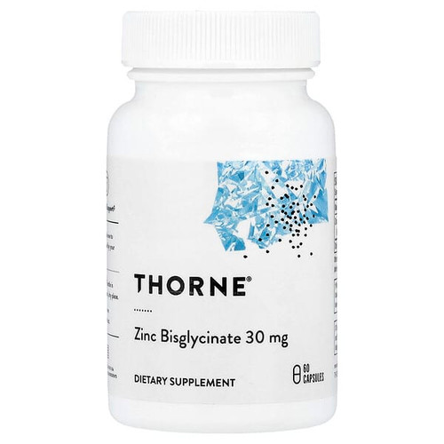 <img alt="Thorne, Zinc Bisglycinate, 30 mg, 60 Capsules" title="Thorne, Zinc Bisglycinate, 30 mg, 60 Capsules,693749011743"