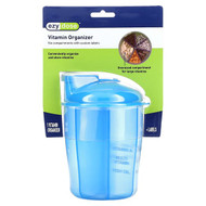 <img alt="Ezy Dose, Vitamin Organizer with Labels, Blue, 1 Count" title="Ezy Dose, Vitamin Organizer with Labels, Blue, 1 Count,025715014289"