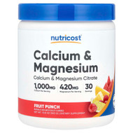 <img alt="Nutricost, Calcium & Magnesium, Fruit Punch , 10.8 oz (303 g)" title="Nutricost, Calcium & Magnesium, Fruit Punch , 10.8 oz (303 g),810139571001"