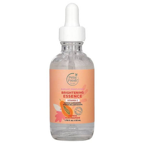 <img alt="Petal Fresh, Pure, Radiant Complexion Brightening Essence, Papaya Niacinamide, 1.79 fl oz (53 ml)" title="Petal Fresh, Pure, Radiant Complexion Brightening Essence, Papaya Niacinamide, 1.79 fl oz (53 ml),713708730130"