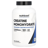 <img alt="Nutricost, Performance, Creatine Monohydrate, 180 Capsules (750 mg per Capsule)" title="Nutricost, Performance, Creatine Monohydrate, 180 Capsules (750 mg per Capsule),810014675657"