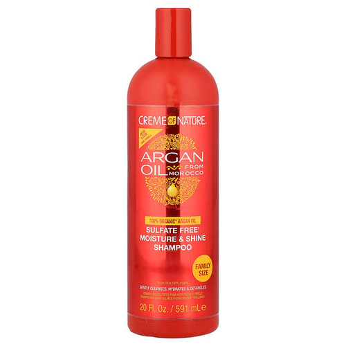 <img alt="Creme Of Nature, Argan Oil From Morocco, Sulfate Free Moisture & Shine Shampoo, 20 fl oz (591 ml)" title="Creme Of Nature, Argan Oil From Morocco, Sulfate Free Moisture & Shine Shampoo, 20 fl oz (591 ml),075724252202"