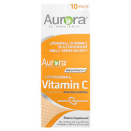 <img alt="Aurora Nutrascience, Mega-Pack+, Liposomal Vitamin C, 10 Packets, 0.68 fl oz (20 ml) Each" title="Aurora Nutrascience, Mega-Pack+, Liposomal Vitamin C, 10 Packets, 0.68 fl oz (20 ml) Each,628504648452"