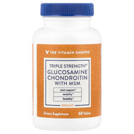 <img alt="The Vitamin Shoppe, Triple Strength Glucosamine Chondroitin With MSM, 60 Tablets" title="The Vitamin Shoppe, Triple Strength Glucosamine Chondroitin With MSM, 60 Tablets,766536021949"