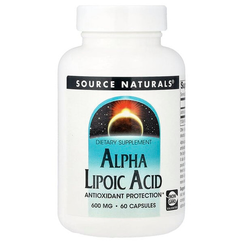 <img alt="Source Naturals, Alpha Lipoic Acid, 600 mg, 60 Capsules" title="Source Naturals, Alpha Lipoic Acid, 600 mg, 60 Capsules,021078024385"