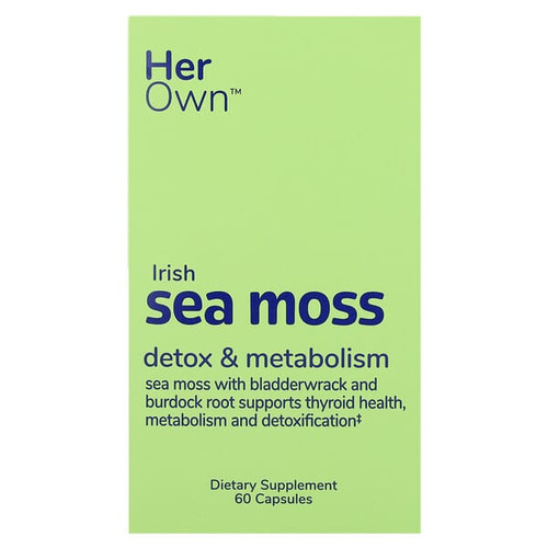 <img alt="Her Own, Irish Sea Moss, 60 Capsules" title="Her Own, Irish Sea Moss, 60 Capsules,035046134228"