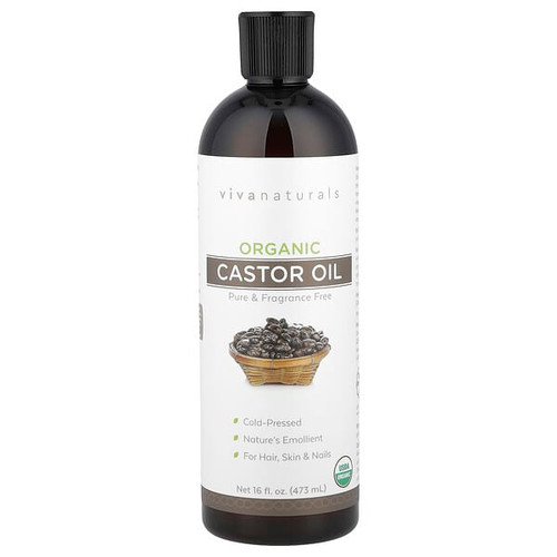 <img alt="Viva Naturals, Organic Castor Oil, 16 fl oz (473 ml)" title="Viva Naturals, Organic Castor Oil, 16 fl oz (473 ml),753940521295"