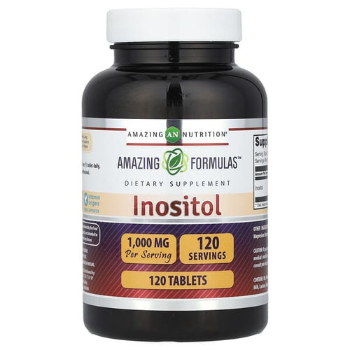 <img alt="Amazing Nutrition, Amazing Formulas, Inositol, 1,000 mg, 120 Tablets" title="Amazing Nutrition, Amazing Formulas, Inositol, 1,000 mg, 120 Tablets,810180027182"