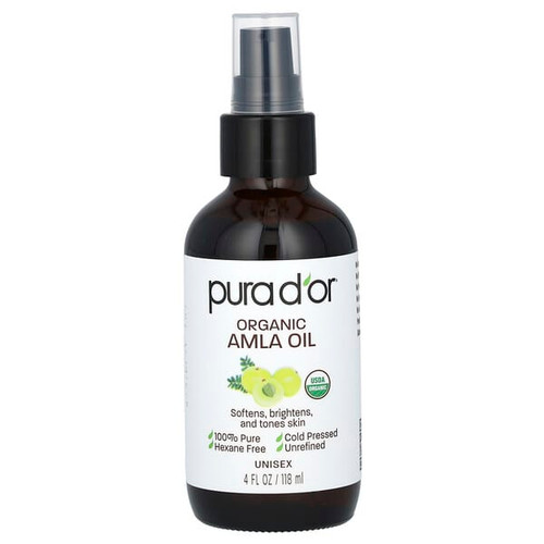 <img alt="Pura Dor, Organic Amla Oil, 4 fl oz (118 ml)" title="Pura Dor, Organic Amla Oil, 4 fl oz (118 ml),810023840152"