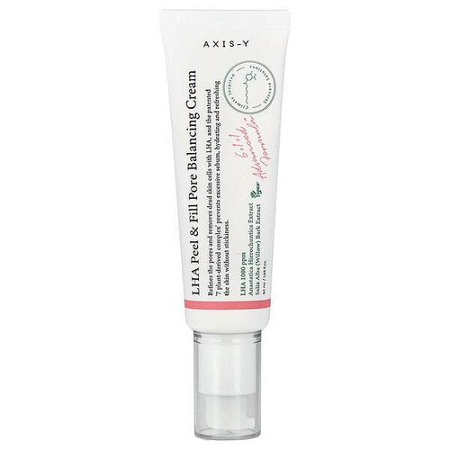 <img alt="Axis-Y, LHA Peel & Fill Pore Balancing Cream, 1.69 fl oz (50 ml)" title="Axis-Y, LHA Peel & Fill Pore Balancing Cream, 1.69 fl oz (50 ml),8809634610539"