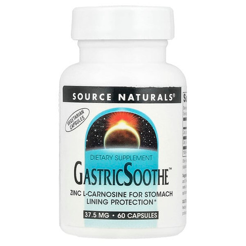 <img alt="Source Naturals, GastricSoothe, 60 Capsules" title="Source Naturals, GastricSoothe, 60 Capsules,021078022961"