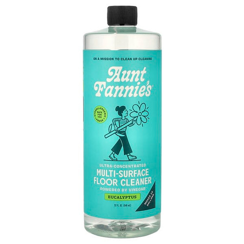 <img alt="Aunt Fannies, Ultra-Concentrated Multi-Surface Floor Cleaner, Eucalyptus, 32 fl oz (946 ml)" title="Aunt Fannies, Ultra-Concentrated Multi-Surface Floor Cleaner, Eucalyptus, 32 fl oz (946 ml),857261005363"
