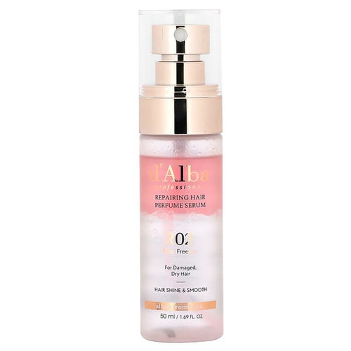 <img alt="dAlba, Professional, Repairing Hair Perfume Serum, R02 Rose Freesia , 1.69 fl oz (50 ml)" title="dAlba, Professional, Repairing Hair Perfume Serum, R02 Rose Freesia , 1.69 fl oz (50 ml),8809525249909"