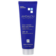<img alt="Andalou Naturals, Deep Hydration, Daily Shade + Blue Light Defense Facial Lotion, SPF 30, 2.7 fl oz (80 ml)" title="Andalou Naturals, Deep Hydration, Daily Shade + Blue Light Defense Facial Lotion, SPF 30, 2.7 fl oz (80 ml),850018119634"