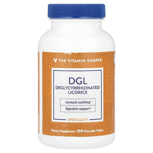<img alt="The Vitamin Shoppe, DGL, (Deglycyrrhizinated Licorice), 100 Chewable Tablets" title="The Vitamin Shoppe, DGL, (Deglycyrrhizinated Licorice), 100 Chewable Tablets,766536025107"