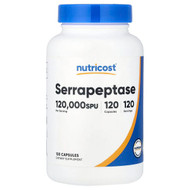 <img alt="Nutricost, Serrapeptase, 60 mg (120,000 SPU), 120 Capsules" title="Nutricost, Serrapeptase, 60 mg (120,000 SPU), 120 Capsules,810014673998"