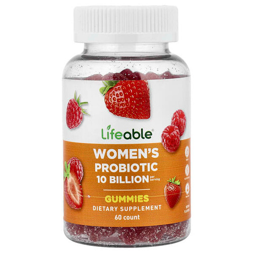 <img alt="Lifeable, Womens Probiotic Gummies, Berry, 60 Gummies (5 Billion CFU per Gummy)" title="Lifeable, Womens Probiotic Gummies, Berry, 60 Gummies (5 Billion CFU per Gummy),810102730329"