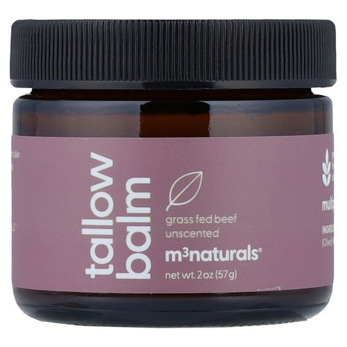<img alt="M3, Tallow Balm, Unscented, 2 oz (57 g)" title="M3, Tallow Balm, Unscented, 2 oz (57 g),860003309582"