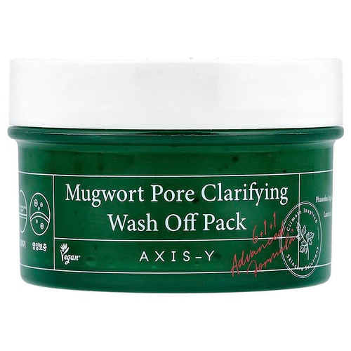 <img alt="Axis-Y, Mugwort Pore Clarifying Wash Off Pack, 3.38 fl oz (100 ml)" title="Axis-Y, Mugwort Pore Clarifying Wash Off Pack, 3.38 fl oz (100 ml),8809634610102"