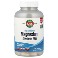 <img alt="KAL, High Absorption Magnesium Glycinate 350, 160 VegCaps" title="KAL, High Absorption Magnesium Glycinate 350, 160 VegCaps,021245390220"