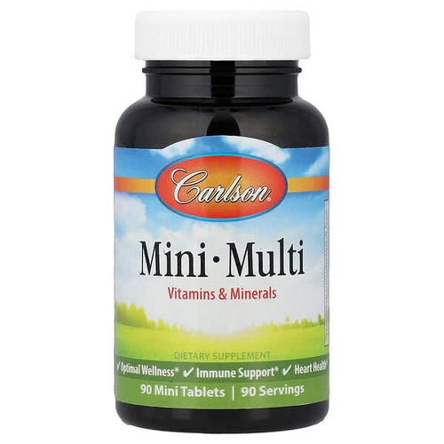 <img alt="Carlson, Mini Multi, 90 Mini Tablets" title="Carlson, Mini Multi, 90 Mini Tablets,088395041310"