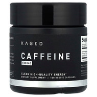 <img alt="Kaged, Caffeine, 100 mg, 100 Veggie Capsules" title="Kaged, Caffeine, 100 mg, 100 Veggie Capsules,850045966423"