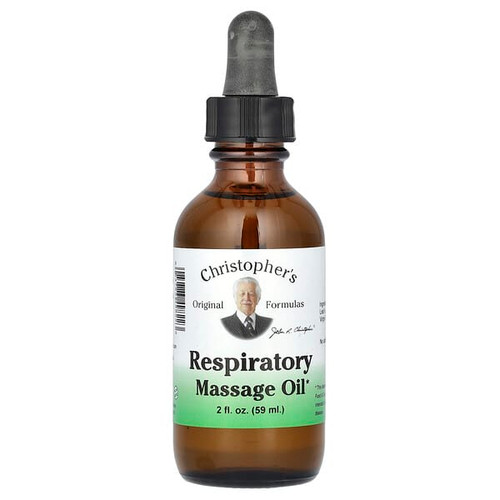 <img alt="Christophers Original Formulas, Respiratory Massage Oil, 2 fl oz (59 ml)" title="Christophers Original Formulas, Respiratory Massage Oil, 2 fl oz (59 ml),084783498223"