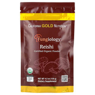 <img alt="California Gold Nutrition, Fungiology, Certified Organic Reishi Powder, 4.2 oz (120 g)" title="California Gold Nutrition, Fungiology, Certified Organic Reishi Powder, 4.2 oz (120 g),898220023882"
