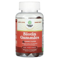 <img alt="Natures Craft, Biotin Gummies, Cherry , 60 Gummies" title="Natures Craft, Biotin Gummies, Cherry , 60 Gummies,793611599697"