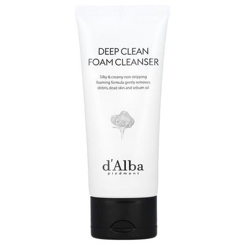 <img alt="dAlba, Deep Clean Foam Cleanser, White Truffle, 2.7 fl oz (80 ml)" title="dAlba, Deep Clean Foam Cleanser, White Truffle, 2.7 fl oz (80 ml),8809222841055"
