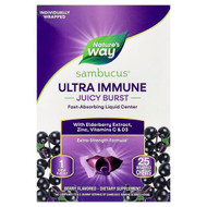 <img alt="Natures Way, Sambucus Ultra Immune Juicy Burst, Berry, 25 Wrapped Chews" title="Natures Way, Sambucus Ultra Immune Juicy Burst, Berry, 25 Wrapped Chews,033674154816"