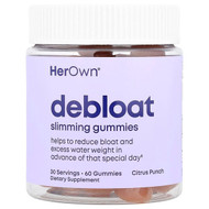 <img alt="Her Own, Debloat Slimming Gummies, Citrus Punch, 60 Gummies" title="Her Own, Debloat Slimming Gummies, Citrus Punch, 60 Gummies,035046128845"