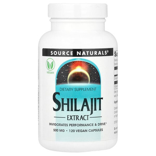 <img alt="Source Naturals, Shilajit Extract , 500 mg , 120 Vegan Capsules" title="Source Naturals, Shilajit Extract , 500 mg , 120 Vegan Capsules,021078029588"