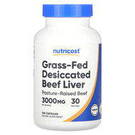 <img alt="Nutricost, Grass-Fed Desiccated Beef Liver, 120 Capsules (750 mg per Capsule)" title="Nutricost, Grass-Fed Desiccated Beef Liver, 120 Capsules (750 mg per Capsule),810014678450"
