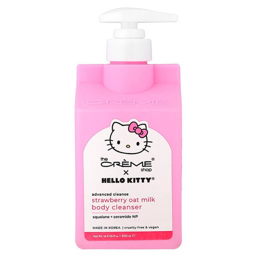 <img alt="The Creme Shop, Hello Kitty, Advanced Cleanse Body Cleanser, Strawberry Oat Milk, 16.9 fl oz (500 ml)" title="The Creme Shop, Hello Kitty, Advanced Cleanse Body Cleanser, Strawberry Oat Milk, 16.9 fl oz (500 ml),197638001766"