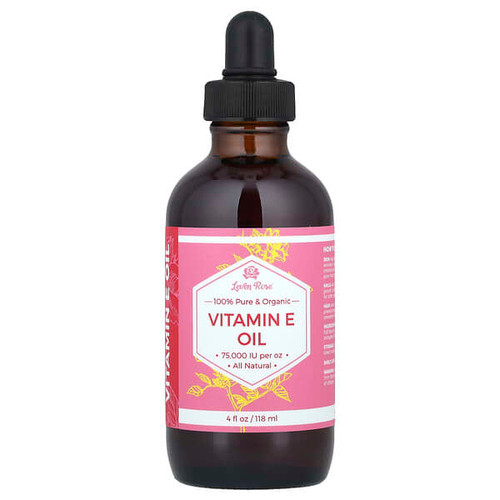<img alt="Leven Rose, 100% Pure & Organic Vitamin E Oil, 4 fl oz (118 ml)" title="Leven Rose, 100% Pure & Organic Vitamin E Oil, 4 fl oz (118 ml),858517007544"