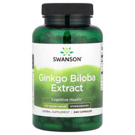 <img alt="Swanson Vitamins, Ginkgo Biloba Extract, 60 mg, 240 Capsules" title="Swanson Vitamins, Ginkgo Biloba Extract, 60 mg, 240 Capsules,087614018935"