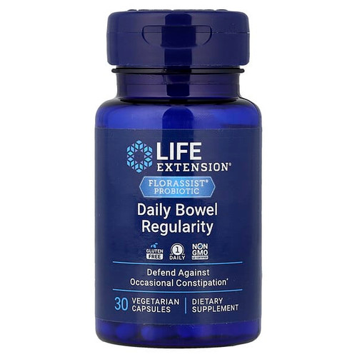 <img alt="Life Extension, Florassist Probiotic, Daily Bowel Regularity, 30 Vegetarian Capsules (57.5 mg Per capsule)" title="Life Extension, Florassist Probiotic, Daily Bowel Regularity, 30 Vegetarian Capsules (57.5 mg Per capsule),737870242130"