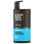 <img alt="Every Man Jack, 2 In 1 Shampoo + Conditioner, Coconut + Vanilla, 16 fl oz (473 ml)" title="Every Man Jack, 2 In 1 Shampoo + Conditioner, Coconut + Vanilla, 16 fl oz (473 ml),878639017238"