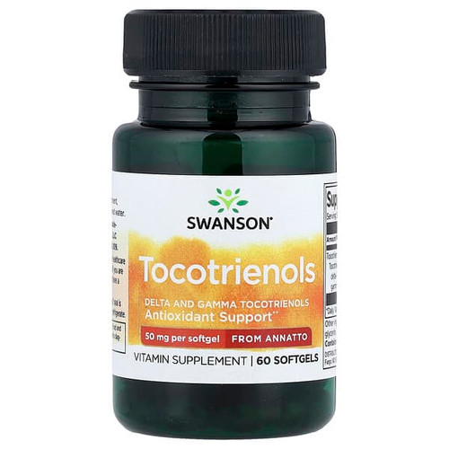 <img alt="Swanson Vitamins, Tocotrienols From Annatto, 50 mg, 60 Softgels" title="Swanson Vitamins, Tocotrienols From Annatto, 50 mg, 60 Softgels,087614025261"