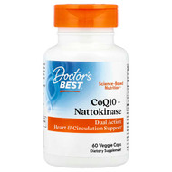 <img alt="Doctors Best, CoQ10 + Nattokinase, 60 Veggie Caps" title="Doctors Best, CoQ10 + Nattokinase, 60 Veggie Caps,753950006287"