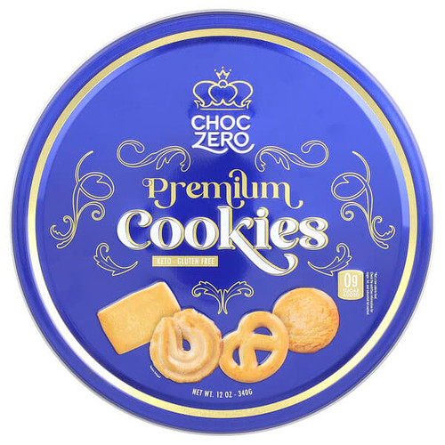 <img alt="ChocZero, Premium Cookies, 12 oz (340 g)" title="ChocZero, Premium Cookies, 12 oz (340 g),850022368608"
