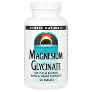 <img alt="Source Naturals, Magnesium Glycinate, 120 Tablets" title="Source Naturals, Magnesium Glycinate, 120 Tablets,021078028918"