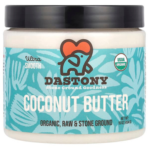 <img alt="Dastony, Organic Coconut Butter, Ultra Smooth, 16 oz (454 g)" title="Dastony, Organic Coconut Butter, Ultra Smooth, 16 oz (454 g),850018464796"