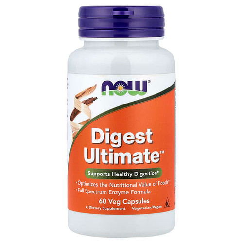 <img alt="Now Foods, Digest Ultimate, 60 Veg Capsules" title="Now Foods, Digest Ultimate, 60 Veg Capsules,733739029652"