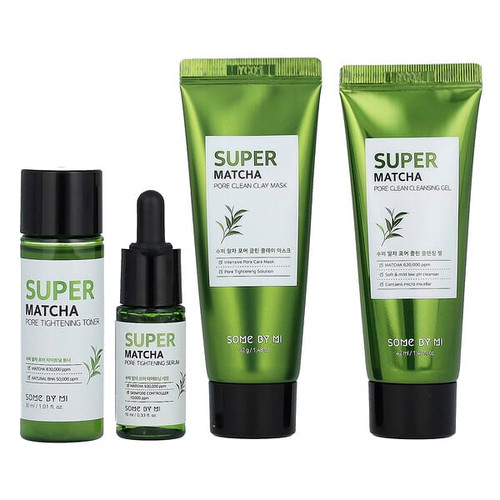 <img alt="SOME BY MI, Super Matcha Pore Care Starter Kit, Edition, 4 Piece Set" title="SOME BY MI, Super Matcha Pore Care Starter Kit, Edition, 4 Piece Set,8809647391326"