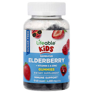 <img alt="Lifeable, Kids, Sambucus Elderberry + Vitamin C & Zinc Gummies, Berry, 60 Gummies" title="Lifeable, Kids, Sambucus Elderberry + Vitamin C & Zinc Gummies, Berry, 60 Gummies,810102731555"