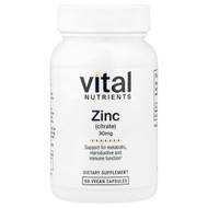 <img alt="Vital Nutrients, Zinc (Citrate), 30 mg, 90 Vegan Capsules" title="Vital Nutrients, Zinc (Citrate), 30 mg, 90 Vegan Capsules,693465522110"
